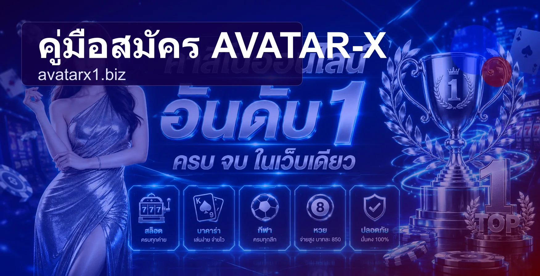 AVATAR-X วิธีสมัครสมาชิกเว็บตรง